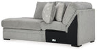 Casselbury - Laf Corner Chaise - Cement - Simple Home Plus