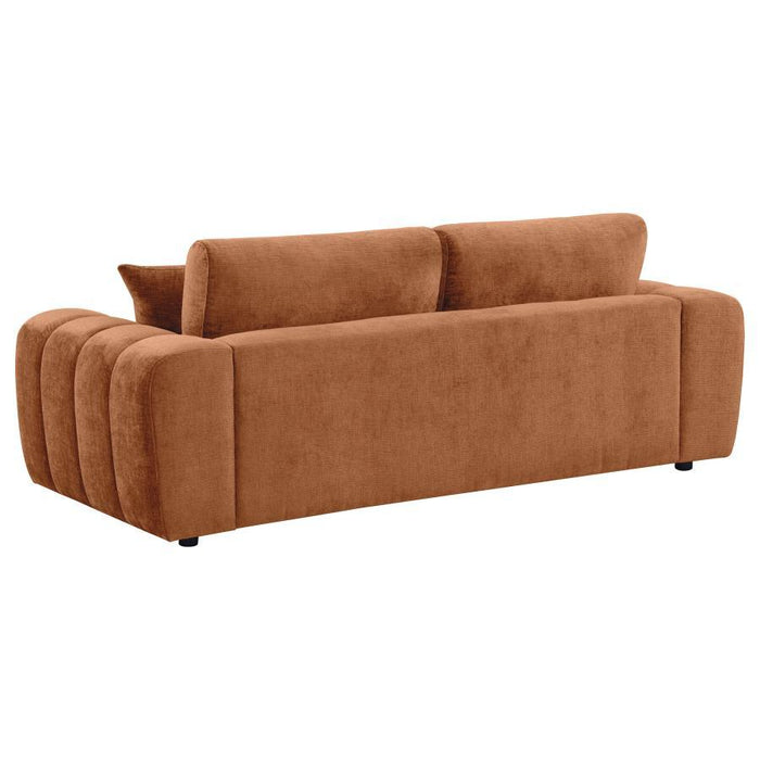 Burnett - Chenille Upholstered Sofa Set - Simple Home Plus