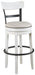 Valebeck - Tall Upholstered Swivel Barstool - Simple Home Plus