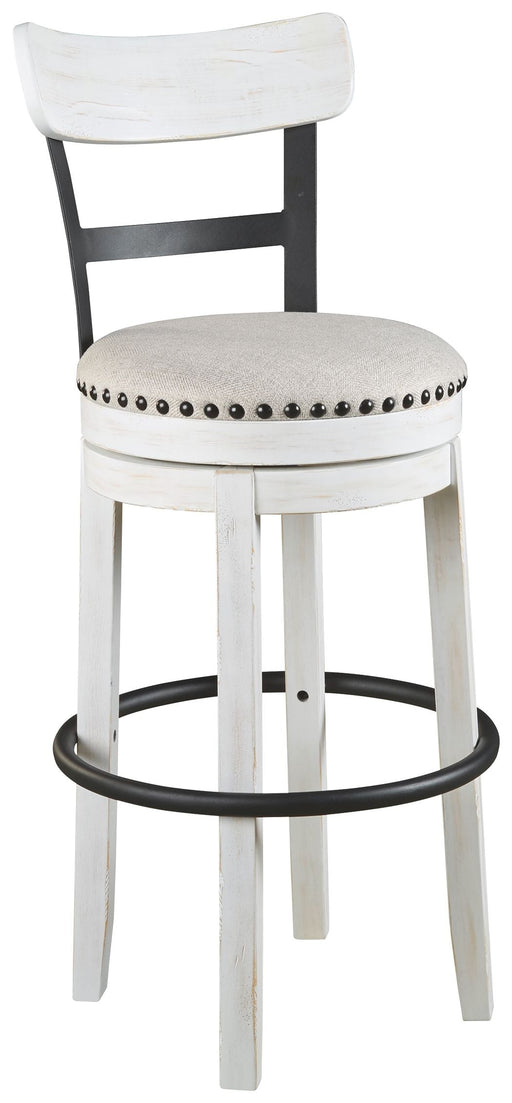 Valebeck - Tall Upholstered Swivel Barstool - Simple Home Plus