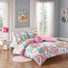 Camille - Floral Comforter Set - Pink - Simple Home Plus