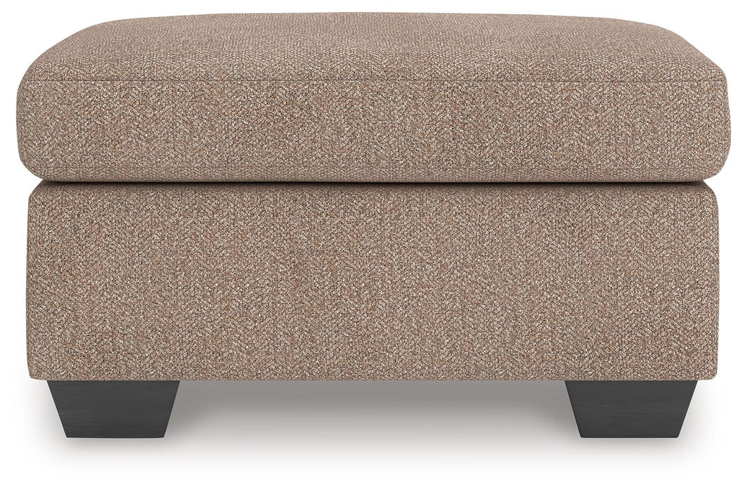 Triston-Peaks - Suede - Ottoman - Simple Home Plus