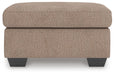 Triston-Peaks - Suede - Ottoman - Simple Home Plus