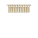 Emilia - Lightweight Valance With Beads - Champagne - Simple Home Plus