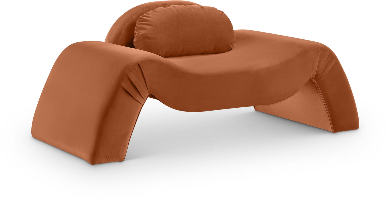 Austin - Velvet Accent Chair - Simple Home Plus