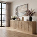 Vero - Solid Wood And Oak Venee Sideboard/Buffet - Simple Home Plus