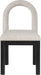 Conrad - Linen Dining Chair With Black Legs - Simple Home Plus