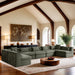 Stellar - 7 Piece Chenille Fabric Upholstered Modular Sectional - Simple Home Plus