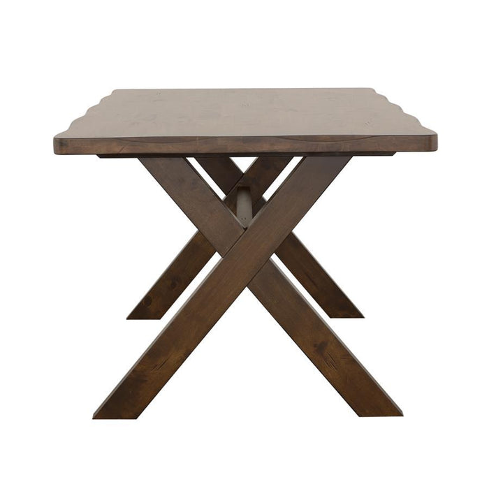 Alston - Rectangular Dining Table - Knotty Nutmeg - Simple Home Plus