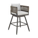 Alegria - Outdoor Patio Swivel Bar Stool - Simple Home Plus