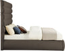 Adam - Boucle Fabric Bed With 70.5" Headboard - Simple Home Plus
