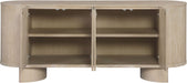 Caldra - Oak Veneer And Solid Wood Sideboard / Buffet - Simple Home Plus
