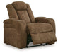 Wolfridge - Brindle - Power Recliner/Adj Headrest - Simple Home Plus
