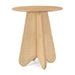 Butterfly - Solid Wood And Natural Cane Table With Natural Top - Simple Home Plus