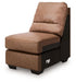 WillowBend - Armless Chair - Caramel - Simple Home Plus