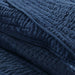 Serene - Hand Quilted Coverlet Set - Blue - Simple Home Plus