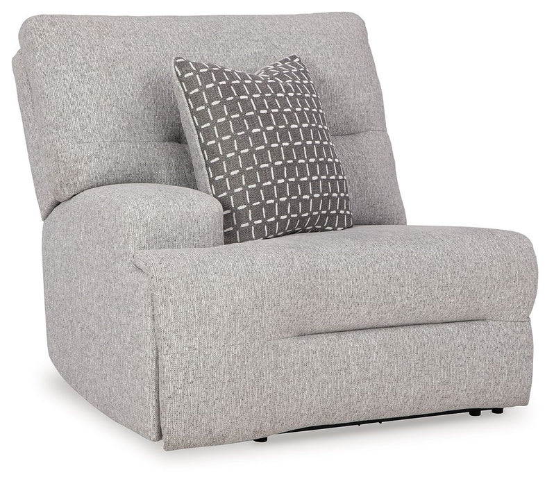 Acklen Place - Laf Zero Wall Power Recliner - Pewter - Simple Home Plus