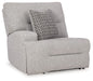 Acklen Place - Laf Zero Wall Power Recliner - Pewter - Simple Home Plus