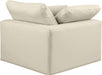 Comfy - Faux Leather Corner Chair - Simple Home Plus