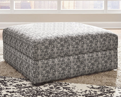 Kellway - Bisque - Ottoman With Storage - Simple Home Plus