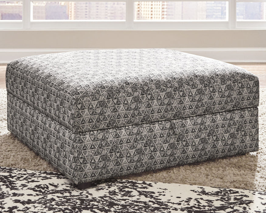 Kellway - Bisque - Ottoman With Storage - Simple Home Plus