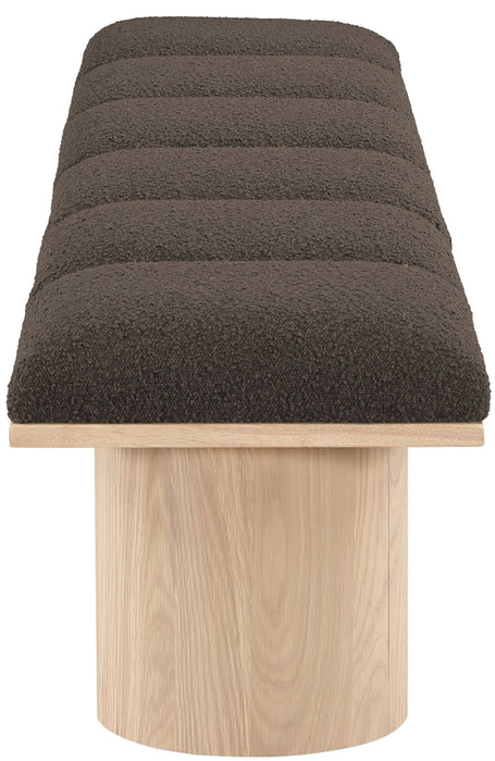Pavilion - 6 Piece Modular Bench With Natural Base - Simple Home Plus