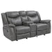 Conrad - Upholstered Padded Arm Motion Sofa Set - Simple Home Plus