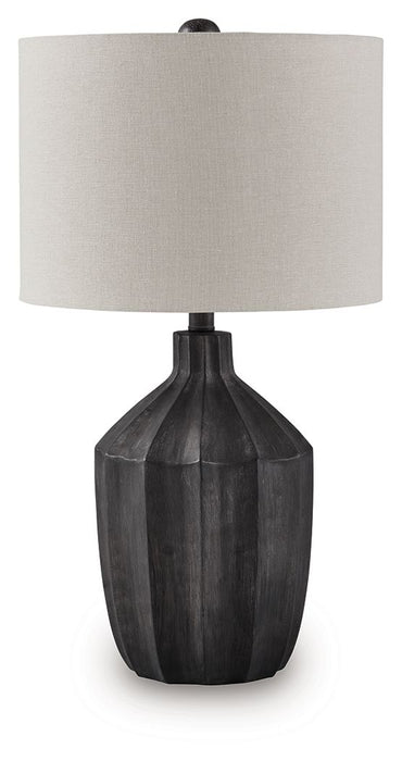 Jilton - Black - Poly Table Lamp - Simple Home Plus