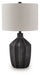 Jilton - Black - Poly Table Lamp - Simple Home Plus
