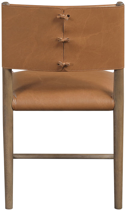 Andie - Upholstered Dining Chair (Set of 2) - Brown Base - Simple Home Plus