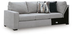 Lakepoint - LAF Sofa With Corner Wedge - Nickel - Simple Home Plus