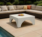 Renza - Concrete And Fiberglass Indoor / Outdoor Table - Simple Home Plus