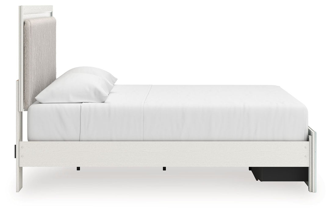 Zuraleus - Upholstered Panel Platform Storage Bed - Simple Home Plus