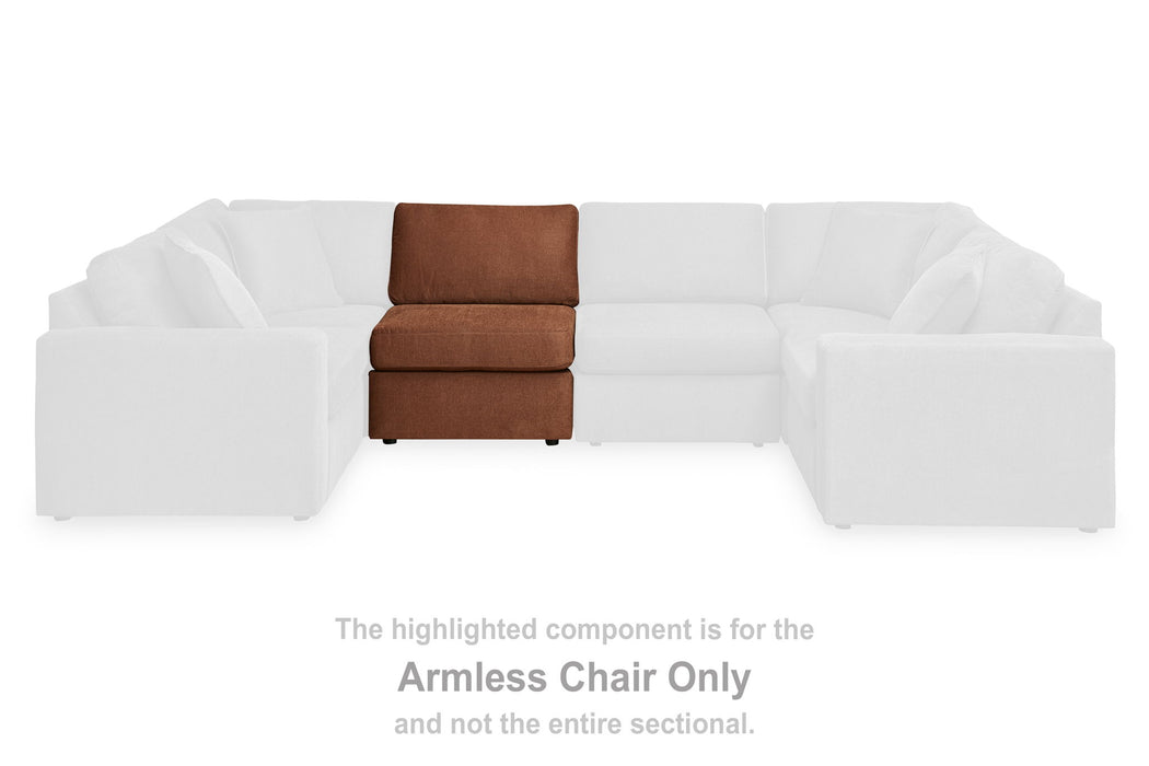 Modmax - Armless Chair - Spice - Simple Home Plus