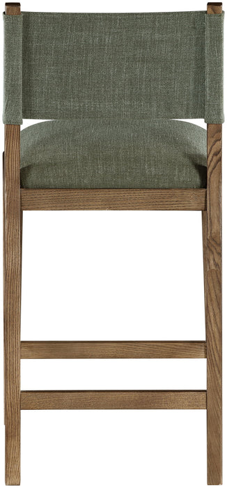 Avon - Linen Textured Performance Fabric Counter Stool - Simple Home Plus