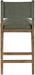 Avon - Linen Textured Performance Fabric Counter Stool - Simple Home Plus