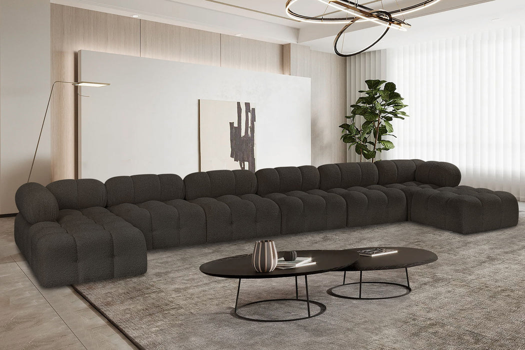 Ames - 8 Piece Fabric Modular Sectional - Simple Home Plus