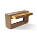 Emil - Console Table - Driftwood - Simple Home Plus