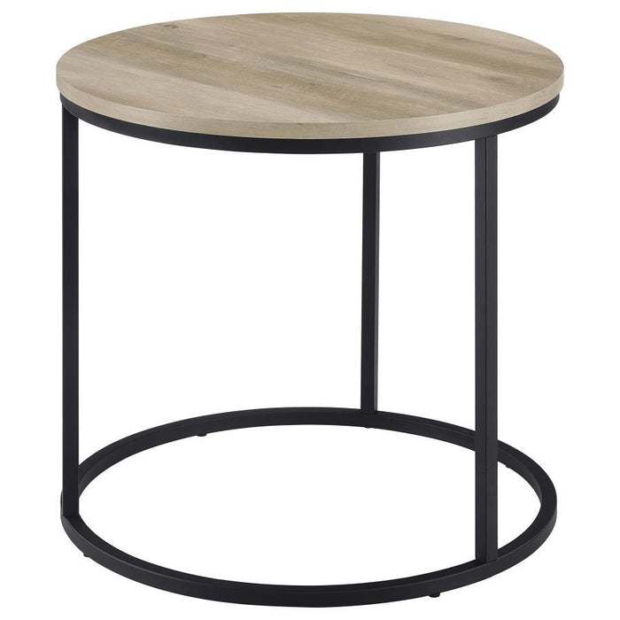 Lainey - Round Faux Marble Side End Table - Simple Home Plus