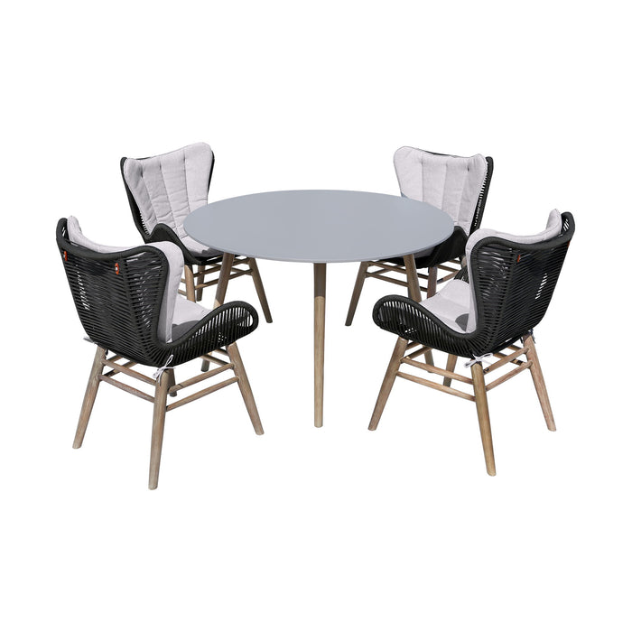 Kylie And Mateo - Outdoor Patio Dining Set - Simple Home Plus