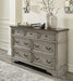 Lodenbay - Antique Gray - Dresser - Simple Home Plus