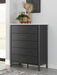 Cadmori - Five Drawer Wide Chest - Simple Home Plus