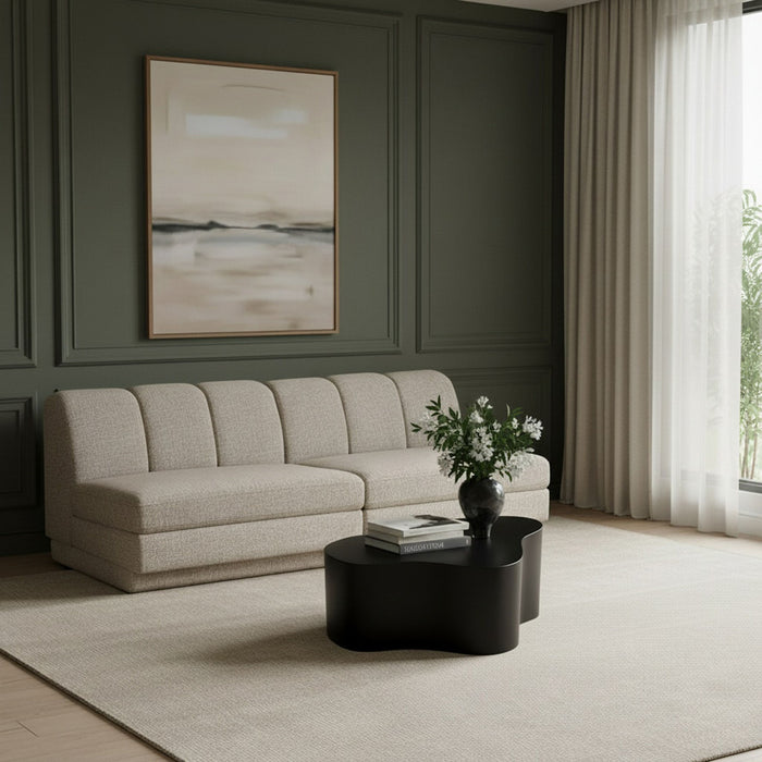 Modari - Sectional - Beige - Simple Home Plus