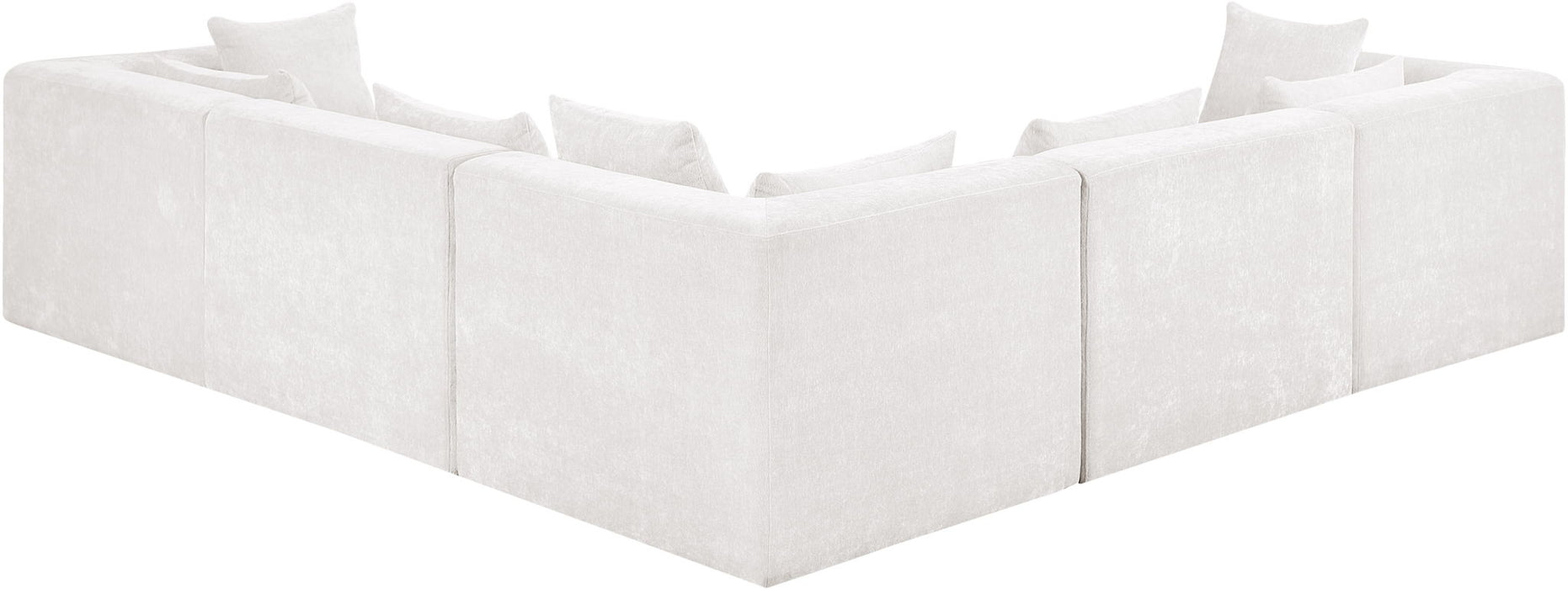 Stellar - 5 Piece Upholstered Modular Sectional - Simple Home Plus