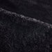Malea - King Shaggy Duvet Cover Set - Black - Simple Home Plus