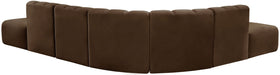 Arc - Velvet 7 Piece Corner Modular Sofa - Simple Home Plus