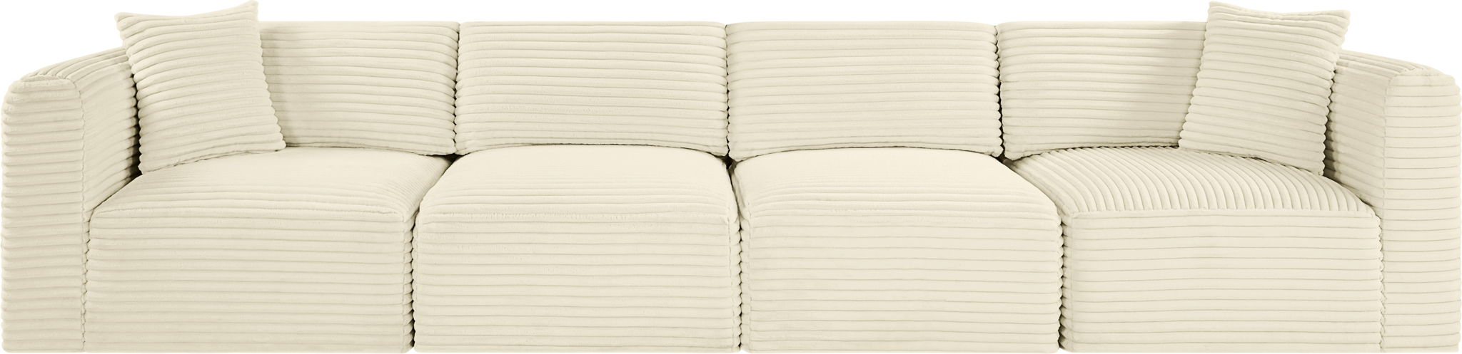Shaggy - 4 Seat Modular Sofa - Simple Home Plus