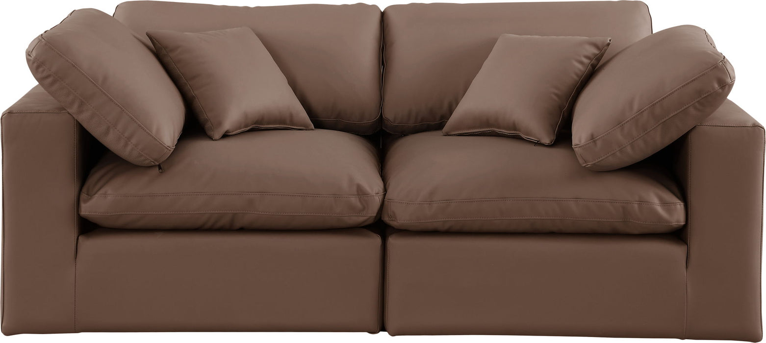 Comfy - Faux Leather Modular Sofa 2 Seats - Simple Home Plus