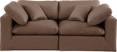Comfy - Faux Leather Modular Sofa 2 Seats - Simple Home Plus