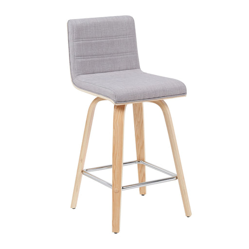 Vienna - Swivel Bar Stool - Light Brown Base - Simple Home Plus